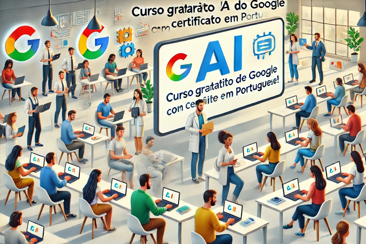Curso Gratuito de IA do Google com Certificado em Português