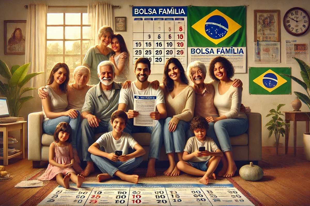 calendário bolsa familia