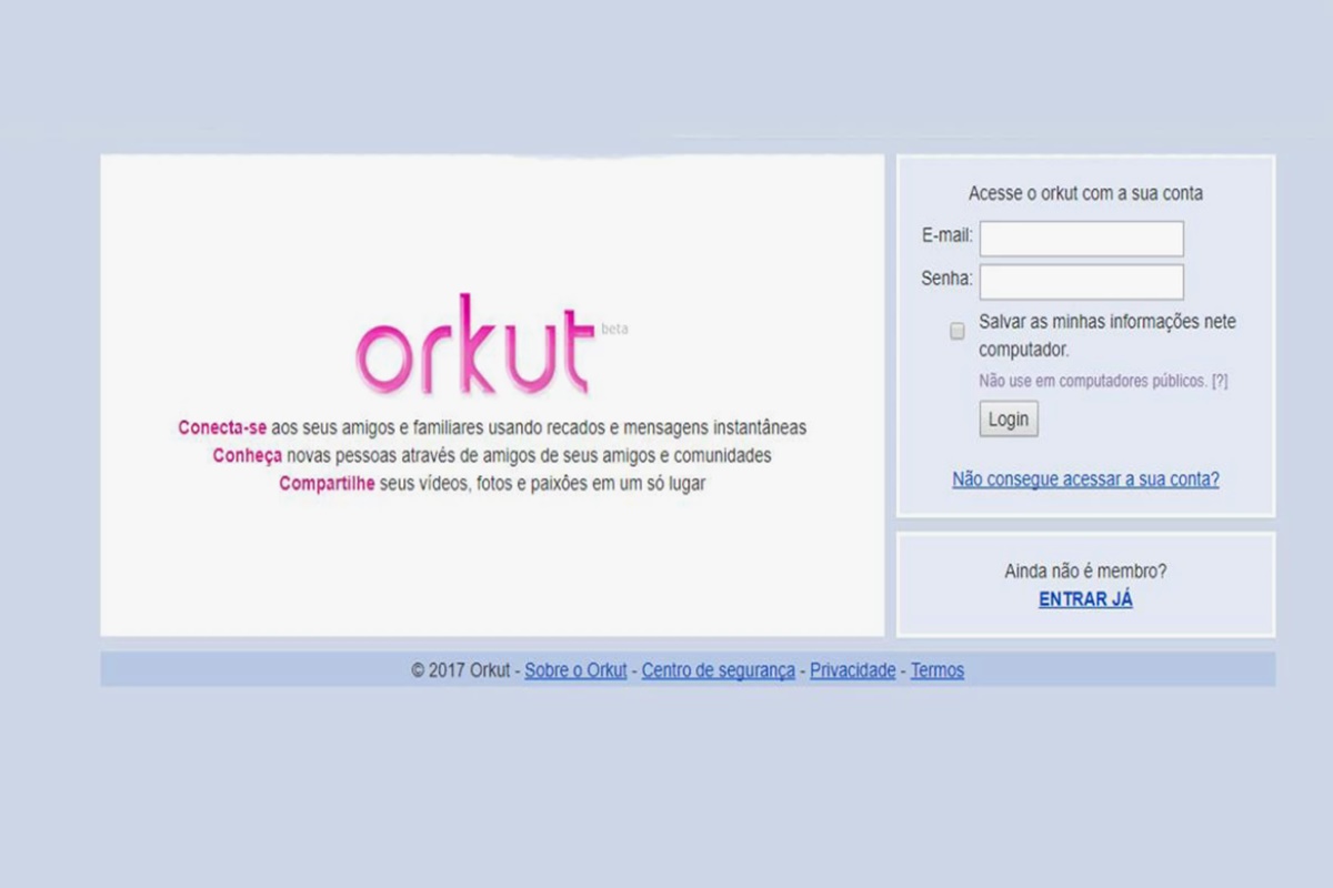 Nostalgia do Orkut