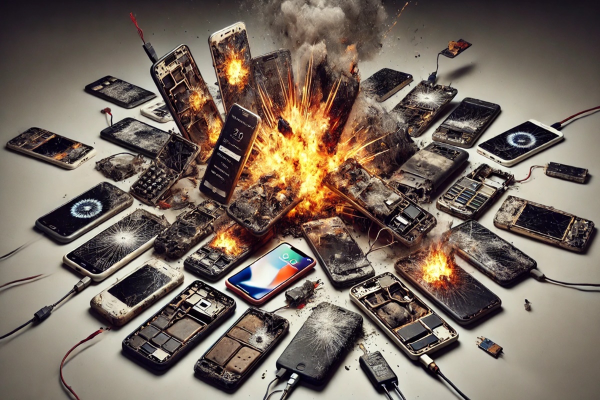 Smartphones que Explodiram